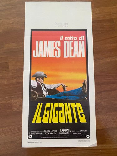 62s locandina gigante james - gigante,