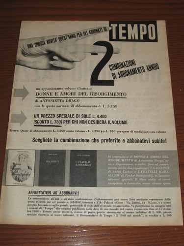 248 rivista tempo - *248=rivista, tempo=anni