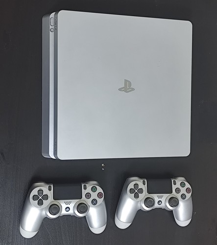 Ps4 slim silver limited - ps4,