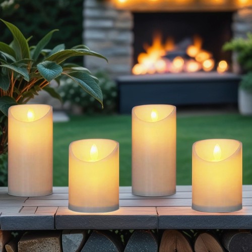 Set candele led vintage - set,