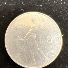 1972 Italy 50 Lire