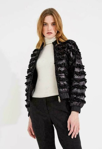 Piumino leggero con rouches - con,