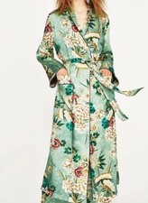 KIMONO ORIENTALE ZARA VERDE