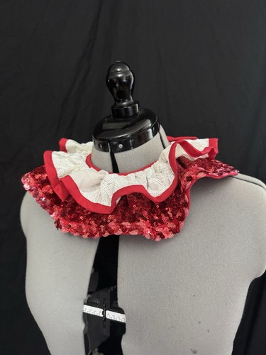 Costume pagliaccio rosso