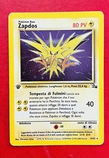 Lotto Carte Pokemon Zapdos