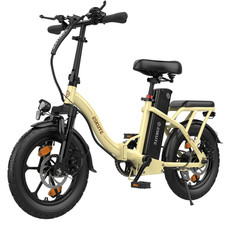 ESKUTE D100 Bici Elettrica Pieghevole 16"×2.50", Batteria Rimovibile 36V 13Ah