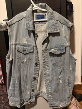 giacca jeans  di Zara Uomo