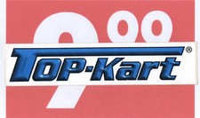 Adesivo Vintage Sticker Aufkleber Autocollant Tuning Go Kart TOP KART