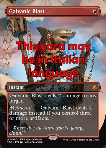 Mtg galvanic blast - mtg,