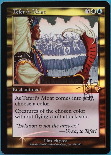 Teferi moat foil invasion nm - foil,