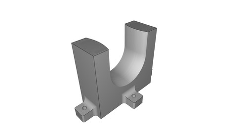 Supporto parete per dremel - supporto,