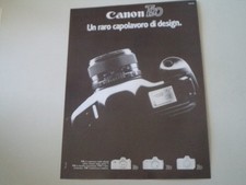 advertising Pubblicità 1987 CANON T90