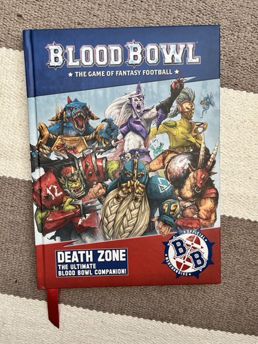 Libro blood bowl death zone - blood,