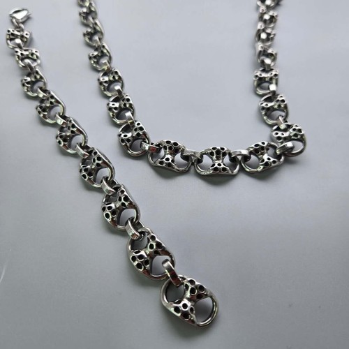 Bracciale collana maglia - bracciale/collana,