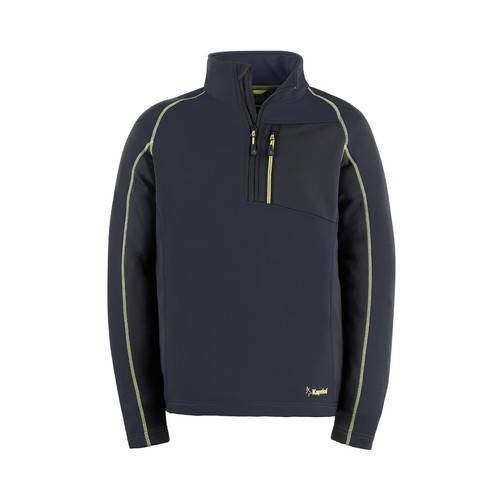 Fleece tech nero kapriol - fleece,