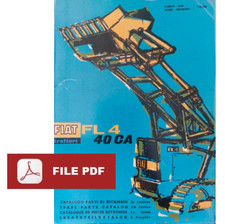 FIAT FL4 40CA Catalogo ricambi