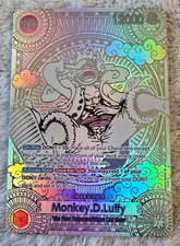 CARTA ARTE pezzo unico LUFFY