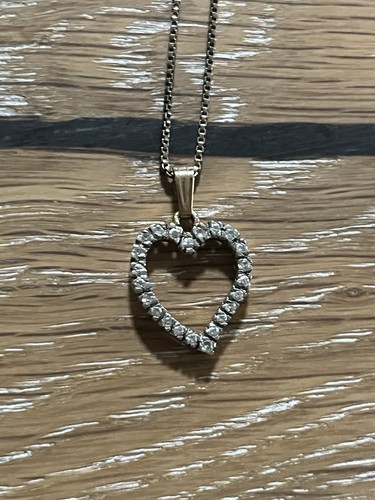 Collana cuore vero - , diamante