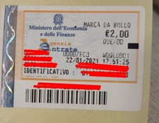 MARCA DA BOLLO DA 2 EURO 22
