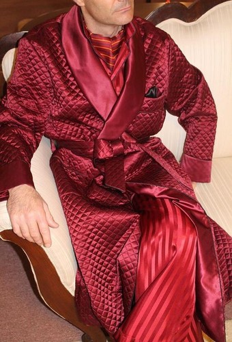 Uomo trapuntato vestaglia - trapuntato,