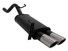 Terminale di Scarico Sportivo NOVUS 2x76 SR per OPEL Corsa D (S07)