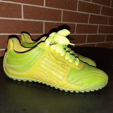 SNECKERS USATE MARCA BIKKEMBERGS VERDE FLUO 