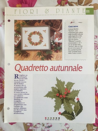 Schema punto croce - , ricamo