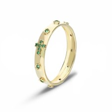 Anello rosario oro - anello, in
