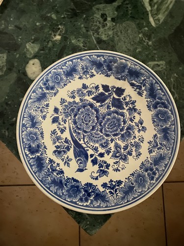 Piatto ornamentale dipinto - , a