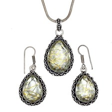 Rutilo Golden Set Orecchino