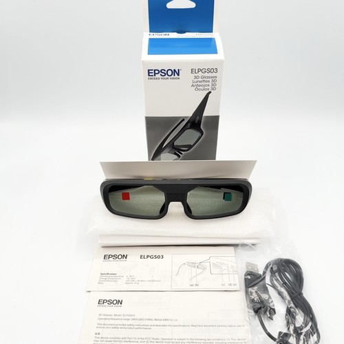 Occhiali epson active - active, 3d