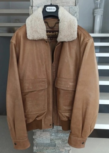 Giubbotto pelle timberland - giubbotto,