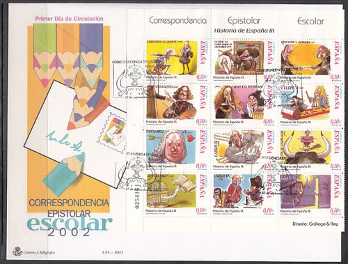 Spagna centenario buste 1º - spagna,