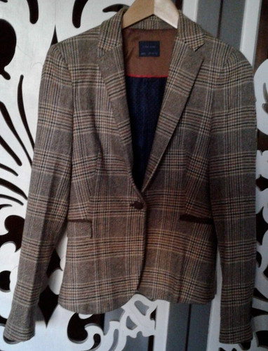 Giacca scozzese lana zara - scozzese,