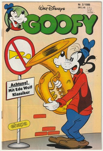 Goofy 1986 ehapa - ✪, #2/1986,