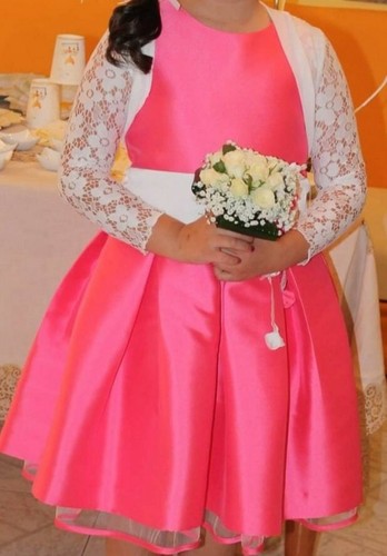 Vestito bambina elegante fuxia - vestito,