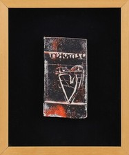 CELIBERTI GIORGIO - Senza titolo, 1995-99 - Affresco su tavola