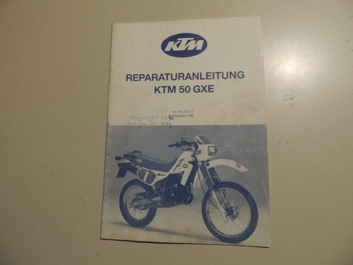 Ktm gxe motore manuale - 50,