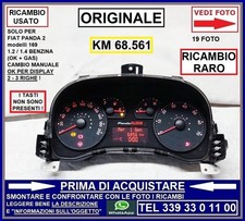 QUADRO STRUMENTI CONTA KM