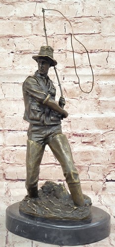 Pescatore uomo maschio pesce