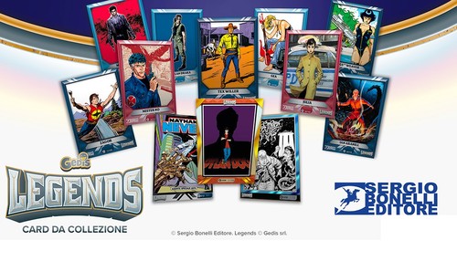 Card bonelli legends blu - card,