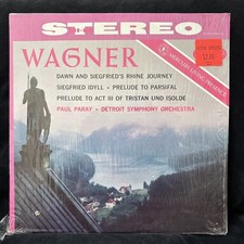 MERCURY Living Presence SR90107 WAGNER - PAUL PARAY & Detroit - ST LP IN SHRINK