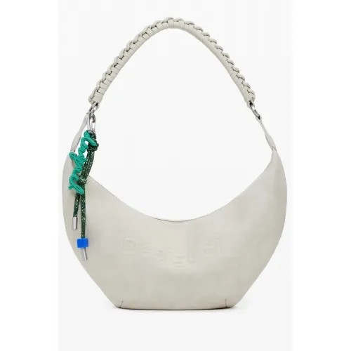 Desigual borsa donna beige - desigual,