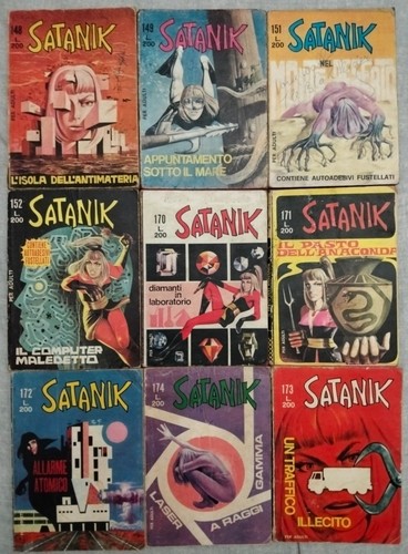 Satanik lotto 148 149 151 - , 152