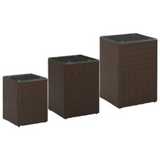 Tavolini Laterali 3 pz con