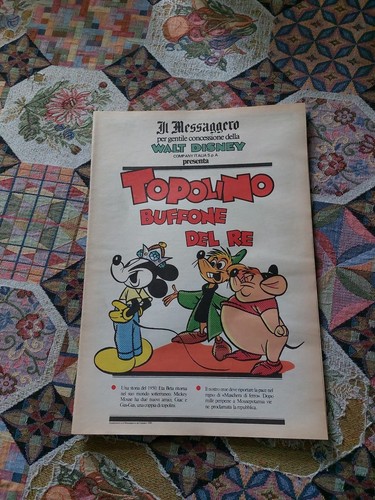 Disney allegato messaggero - disney,