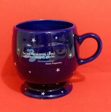 BACI PERUGINA GADGET CERAMICA TAZZA ALTA CM 9 CIRCA SE MI DARAI TUTTI I BACI