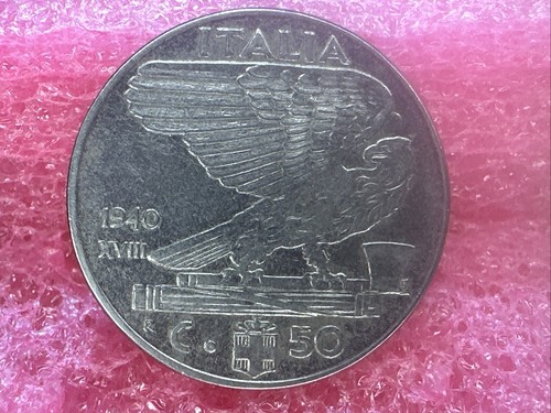 Centesimi 1940 xviii - c., 50