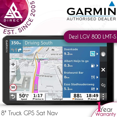 Garmin dezl lgv - lgv, 8"