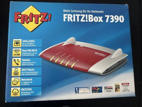 Avm fritzbox 7390 modem dsl - modem,